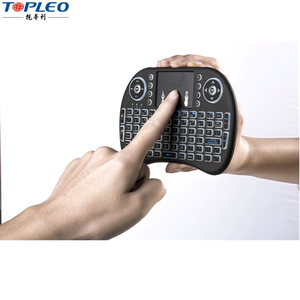 Dernière technologie rétro-éclairage mini <span class=keywords><strong>clavier</strong></span> sans fil et souris avec tactile touchpad sensible - Product Image 4