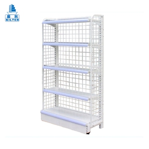 High Quality Wine Display Metal Beauty Supply Store Gondola <strong>Wire</strong> <strong>Shelf</strong> - Product Image 3