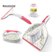 Kit de nettoyage avec imprimés, mascotte, outils pour le nettoyage de la maison