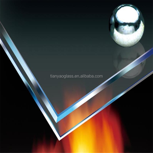 120minutes 10mm Résistant Au Feu De Flotteur Trempé Isolé Décoratif En Verre Résistant au Feu - Product Image 3