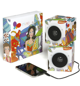 TỰ LÀM Các Tông loa 3.5mm jack mini loa thụ động - Product Image 3