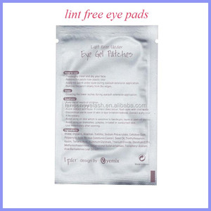 Korea pink lint free eye gel pads eye patch for eyelash extensions - Product Image 4