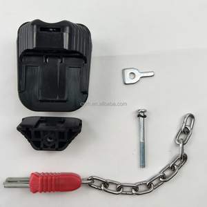 RH-STL02 92*70*68mm süpermarket arabası aksesuar alışveriş sepeti para kilidi - Product Image 5