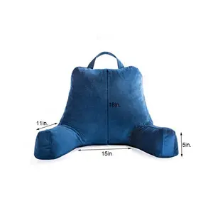 <span class=keywords><strong>Almohada</strong></span> <span class=keywords><strong>de</strong></span> <span class=keywords><strong>lectura</strong></span> con brazos, cama, silla, espuma <span class=keywords><strong>de</strong></span> memoria triturada, soporte trasero - Product Image 5