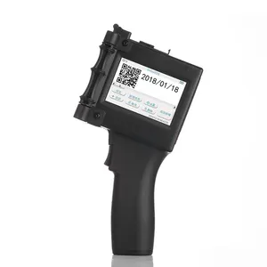 wholesale price of portable printer handheld inkjet printer for barcode printing with black cartridge