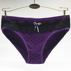 Culotte en dentelle de coton Yun Meng Ni pour adolescentes, sous-vêtements pour filles - Product Image 6