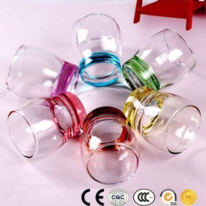 2017 battre sellling tasse En Verre ensemble, Toscane Coloré Mécanisme verre D'eau, pas cher - Product Image 4