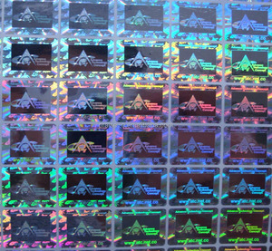 Etiquetas Holográficas 2D/3D Personalizadas de Alta Calidad, Impresión de Etiquetas Holográficas, Etiqueta con Código <span class=keywords><strong>QR</strong></span>, Etiquetas Holográficas Personalizadas a Prueba de Manipulación - Product Image 2