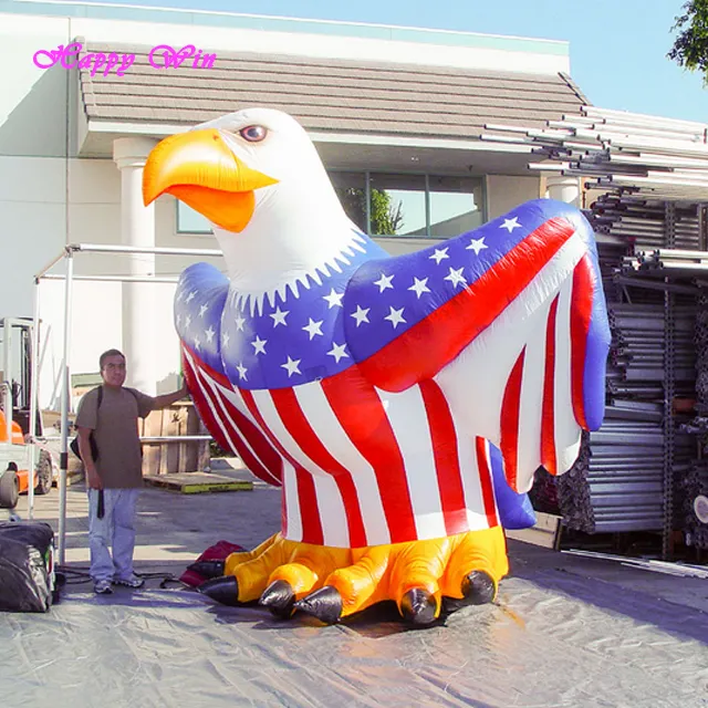 Hot selling Event party inflatable cartoon/animal/inflatable eagle model for advertising