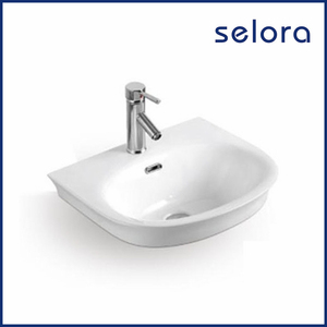 Chine fournisseur économique sanitaires installation gratuite petit demi-cercle <span class=keywords><strong>bac</strong></span> à laver pour coin - Product Image 1
