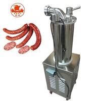 Elektrikli sosis Stuffer makinesi/hidrolik sosis dolum makinası/jambon sosis yapma makinesi