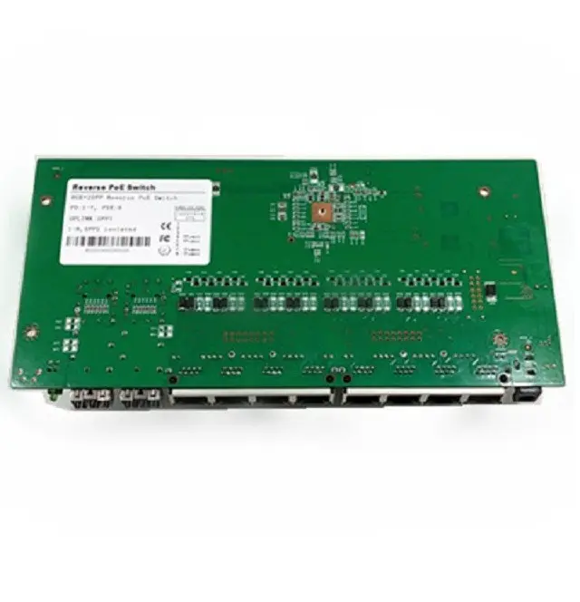 Produsen 4 6 8 16 24 Port Poe Switch Jaringan Ethernet Gigabit Papan PCB 10/100/1000M pabrik untuk Layanan OEM