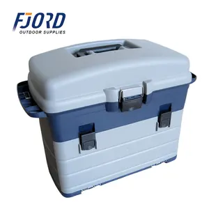 FJORD-<span class=keywords><strong>caja</strong></span> de pesca multifunción de plástico PP, surtido de herramientas de pesca, <span class=keywords><strong>caja</strong></span> de cebo de pesca - Product Image 1