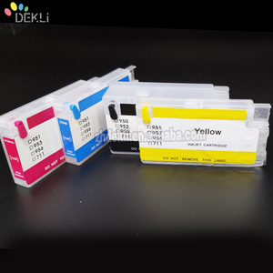 Cartouche de recharge <span class=keywords><strong>HP</strong></span> 954XL <span class=keywords><strong>HP</strong></span> 955XL pour imprimante <span class=keywords><strong>HP</strong></span> Officejet Pro 8210, cartouche d'encre avec puce de niveau d'encre visible - Product Image 5