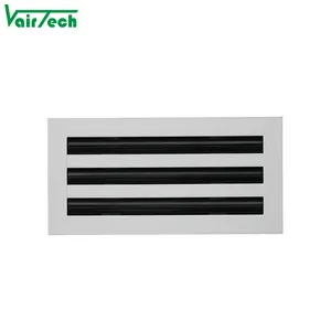 VAV Aluminium quadratische Decke Linear schlitz Luft verteiler