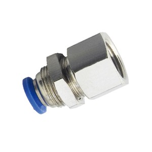Conectores Neumáticos de Codo de Dos Vías Serie <span class=keywords><strong>PMF</strong></span>, Accesorios para Tuberías de Aire - Product Image 1