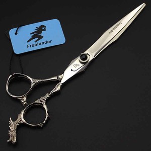 Ciseaux de toilettage pour animaux de compagnie de 7 pouces, ciseaux à poignée <span class=keywords><strong>dragon</strong></span>, tondeuse, couteau de coiffure pour chat et chien, lame en forme de couteau - Product Image 5