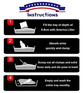 مصنع المورد البنتونيت القط القمامة قسط الترا رائحة ختم أمريكا القمامة - Product Image 3