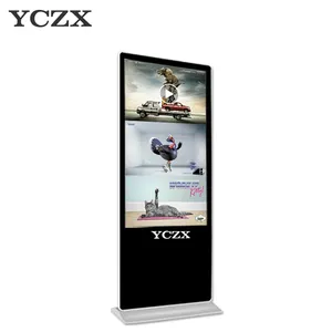 43"-65" UHD Indoor Multi Touch Advertising Lcd Led Display Touch Screen Kiosk Price Floor Standing Advertising Display Outdoor