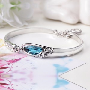 LUOTEEMI Commercio All'ingrosso Dei Monili Delle Donne Supera Gioielli di Moda Regalo Di Natale <span class=keywords><strong>Austria</strong></span> Crystal Bangle - Product Image 2