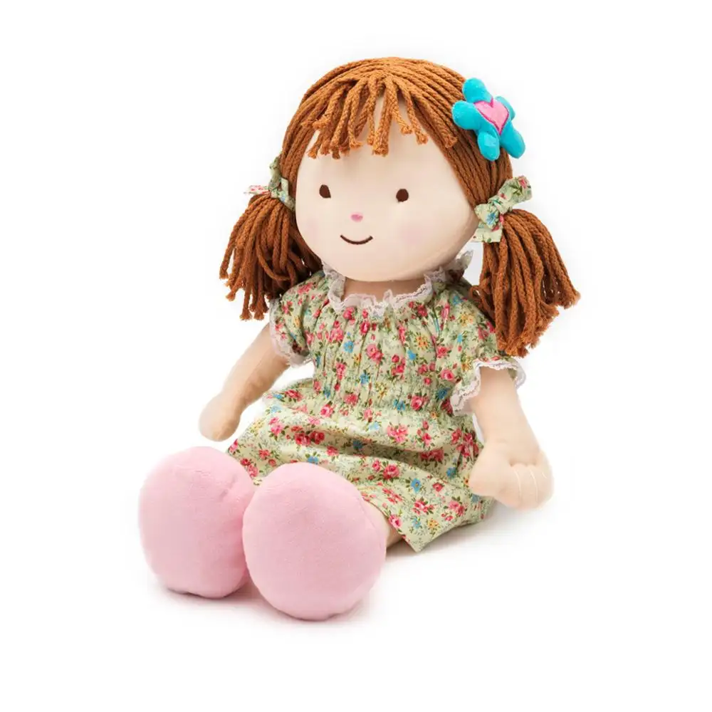 Peluche douce en coton pp, remplissage personnalisée, pour bébé, vente en gros, de chiffon