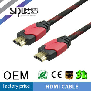 SIPU populaire Haute vitesse 4 k 1080 p <span class=keywords><strong>hdmi</strong></span> câble avec ethernet <span class=keywords><strong>Premium</strong></span> <span class=keywords><strong>Certifié</strong></span> ultra HD or câble <span class=keywords><strong>hdmi</strong></span> 1.4 - Product Image 1