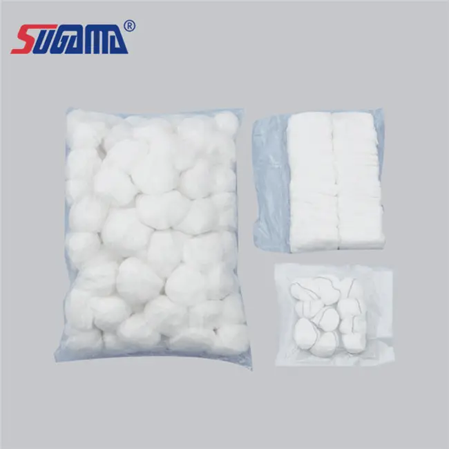 Medical Gauze Ball medical cotton ball absorbent cotton wool ball