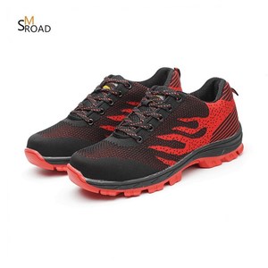 <span class=keywords><strong>Scarpe</strong></span> Antinfortunistiche da <span class=keywords><strong>Uomo</strong></span> alla Moda con Punta in Acciaio e Superficie Traspirante in Tessuto Fly Weave - Product Image 2