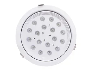 Luz de led rotativa colorida para joias, luz led rotativa para iluminação com diamante, luzes de exibição para armário