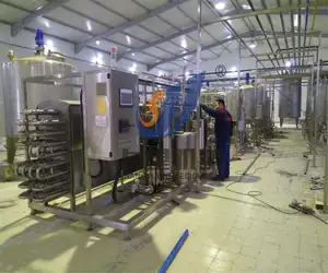 Milk Production Machinery Full-auto UHT Milk Production Line Machine Manufacturer