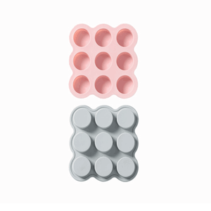 Moldes de silicona personalizados para jabón, <span class=keywords><strong>9</strong></span> moldes de silicona para jabón, pequeños, cilíndricos, DIY, para hornear y postres - Product Image 1