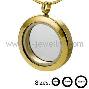 China Wholesale Magnet Floating <strong>Locket</strong>, Photo Memory Glass <strong>Locket</strong> Pendant For Necklace Chain Making - Product Image 2