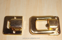 Petite boîte loquet de verrouillage boîtier de verrouillage boîtier en bois presse à bascule