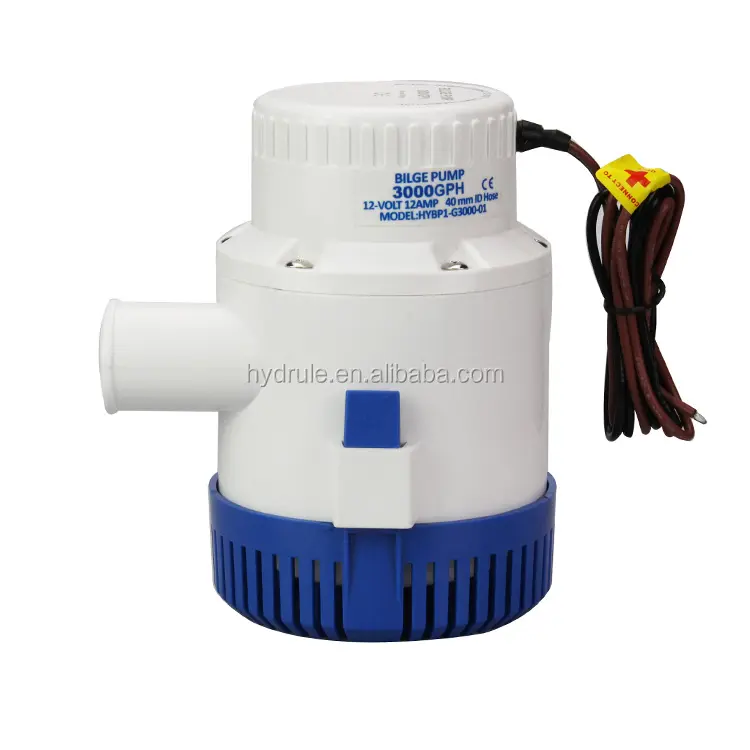 12v elettrico Pompe di Sentina 3000GPH pompa ad acqua sommergibile dc marine pompa acqua di mare