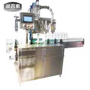 Single head automatic cover screw capping sealing machine glass plastic bottle capping machine