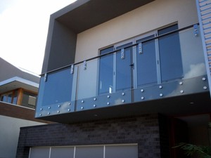 Esterno Facile Da Installare Senza Telaio Ringhiera In Vetro Con La Situazione di Stallo - Product Image 5