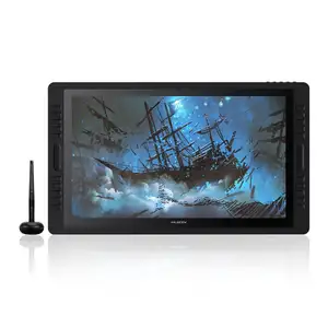 21.5 polegadas gráfico huion tablet 8192 níveis kamvas design de animação digital display lcd gráfico sorteio tablet caneta de toque monitor