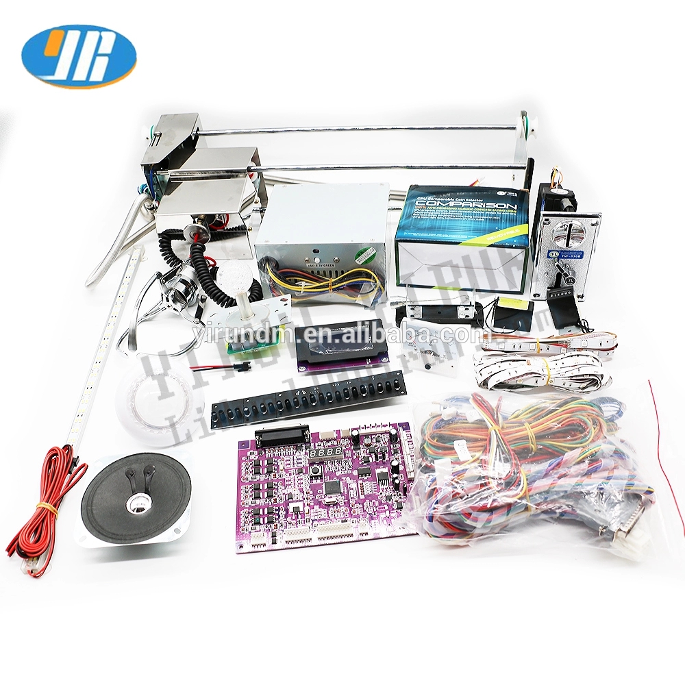 Оптовая продажа, игровой автомат коготь кран, наборы для самостоятельной сборки, игрушечный автомат коготь с печатной платой 53 см, козловой джойстик, приемник монет, источник питания