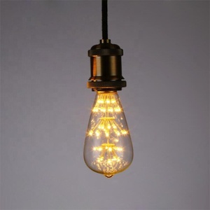 Chất Lượng Cao Dẫn Bóng Đèn Pháo Hoa Đầy Sao Edison Bóng Đèn Ấm Áp Glow 3 Wát Trang Trí Bóng Đèn ST64 - Product Image 3