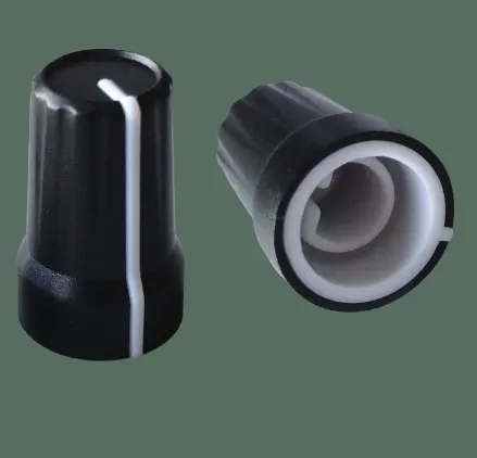 plastic control knob for D shaft 6mm potentiometer encoder knobs