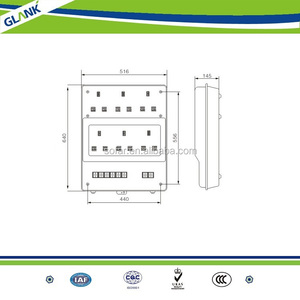 Boîtier de <span class=keywords><strong>compteur</strong></span> électrique monophasé transparent OEM et boîte - Product Image 2