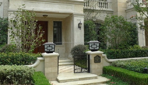 Alta calidad A Prueba de agua Al Aire Libre Decorativa luz <span class=keywords><strong>Pilar</strong></span> Solar, Solar Poste de la Cerca Puerta de luz Para <span class=keywords><strong>El</strong></span> - Product Image 6
