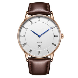 Reloj de cuero de lujo Movimiento japonés Reloj de cuarzo SR626SW Precios Imagen Tailandia Cuarzo Relojes para hombre - Product Image 4