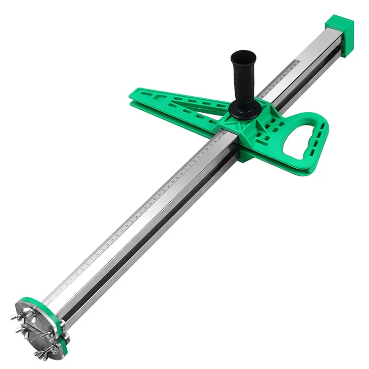 Lixuu Manual Gypsum Board Cutter,Drywall Cutting Tool Double Handle with Stainless Steel Ruler 