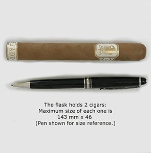 ส่วนบุคคลขวดสแตนเลสที่มีในตัวกรณีซิการ์ - Product Image 2