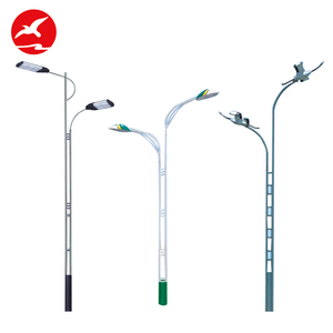 <span class=keywords><strong>Vente</strong></span> chaude <span class=keywords><strong>Tour</strong></span> <span class=keywords><strong>De</strong></span> Flexion 8-12 M Galvanisé Tuyaux En Acier Unique Bras Ip65 En Plein Air <span class=keywords><strong>Rue</strong></span> Lampadaire - Product Image 2