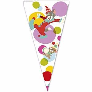 Clear <strong>Cone</strong> Shaped Cello <strong>Bags</strong> Cellophane <strong>Cone</strong> Shaped <strong>Sweet</strong> Treat Display Gift Party <strong>Bags</strong> - Product Image 2