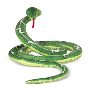 Serpiente <span class=keywords><strong>de</strong></span> <span class=keywords><strong>Peluche</strong></span> Gigante Realista y Horrible Personalizada - Product Image 2