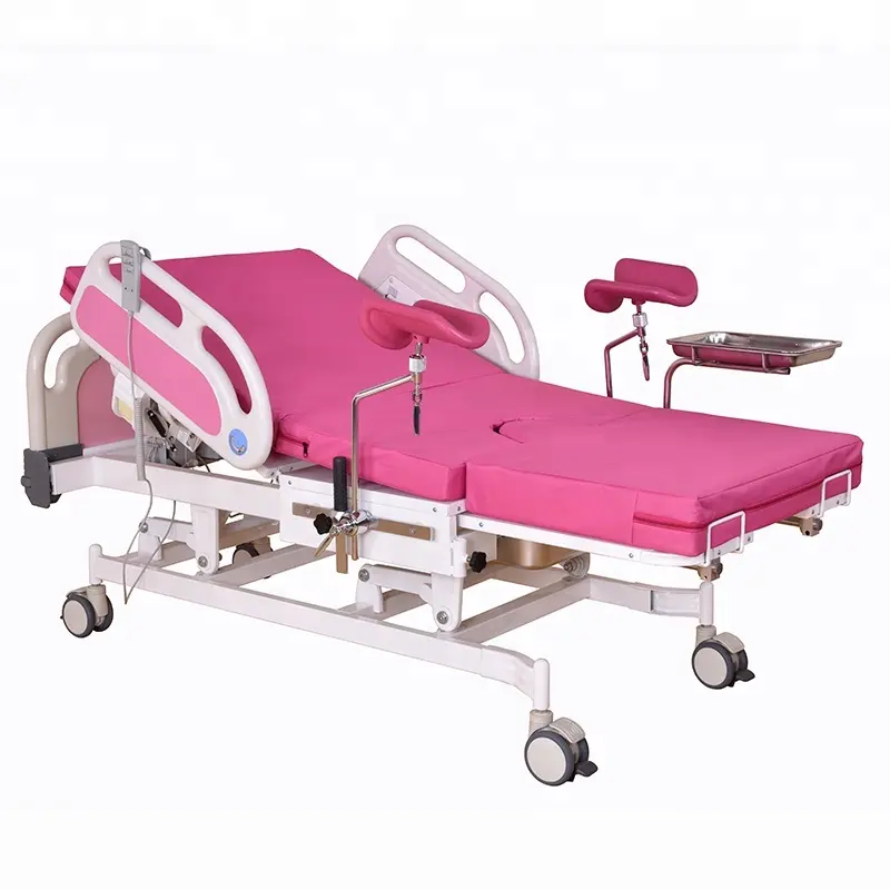 A-170 Obstetric Electric Delivery Hospital Bed with Operating Handle for Women