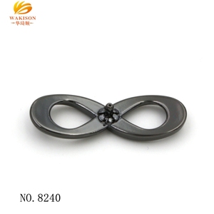 Hebilla de metal personalizada para zapatos de mujer, hebilla de <span class=keywords><strong>clip</strong></span> para zapatos - Product Image 3